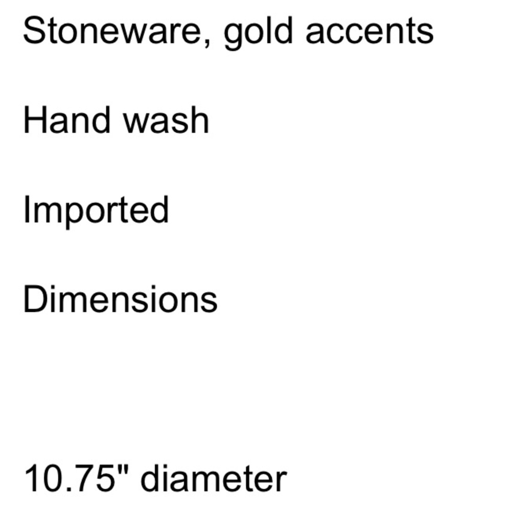 Anthropologie oh darling dinner plate - Picture 4 of 4